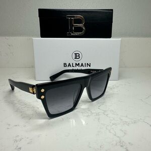 ❌SOLD❌Balmain BV BPS 121A BLACK GOLD SUNGLASSES